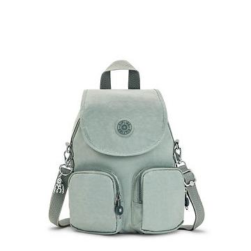 Kipling Firefly Up Convertible Backpacks Tender Sage | AU 1576IL